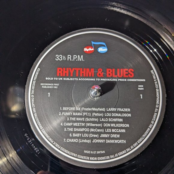 VINYL RECORD #JAZZ #Soho Scene '62 - Jazz Goes Mod (2015 PRESSING)Lou Donaldson - Picture 7 of 13